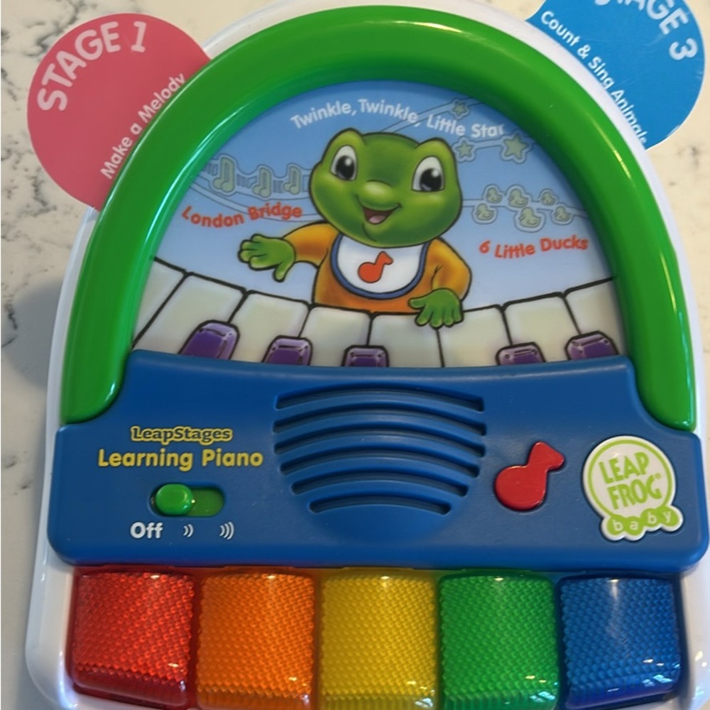 Learning Piano Leap Frog - Multicolor